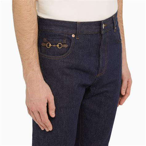 gucci horsebit jeans|Gucci horse bit jeans.